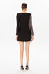 Metallic Sequin Mini Dress